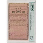 5 złotych 1794 - N.D.1 - znw. Pieter de Vries & Comp - PMG 20 - niski numer seryjny
