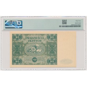 20 złotych 1947 - A - PMG 64