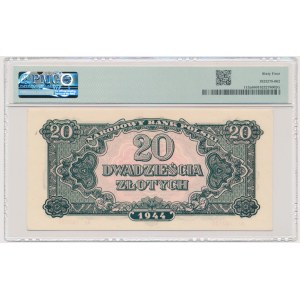 20 złotych 1944 ...owe - Ar - PMG 64