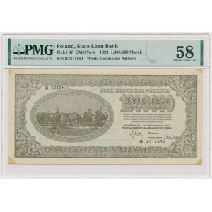 1 milion marek 1923 - B - PMG 58