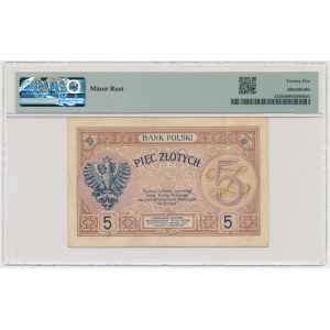 5 złotych 1919 - S.17.B. - PMG 25