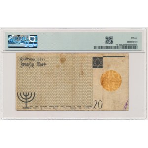 20 Mark 1940 - no.1 with watermark - PMG 15 - RARE