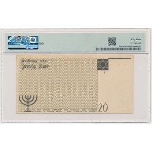 20 Mark 1940 - no. 3 without watermark - PMG 53