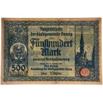 Danzig, 500 Mark 1922 - PMG 53