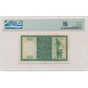Danzig, 20 Gulden 1937 - K/A - PMG 35