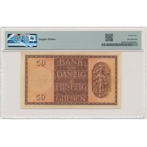 Danzig, 50 Gulden 1937 - H - PMG 45