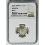 Free City of Krakau, 1 zloty 1835 - NGC MS61