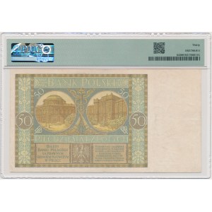 50 złotych 1925 - Ser.AW. - PMG 30