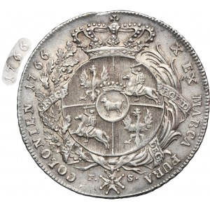 Poniatowski, Thaler Warsaw 1766 FS