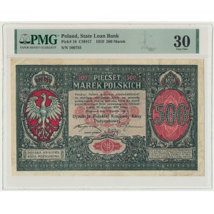500 marek 1919 - Dyrekcja - PMG 30