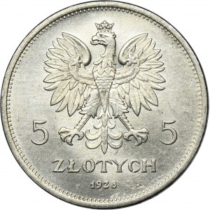 Nike, 5 złotych Warszawa 1928