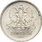 Nike, 5 złotych Bruksela 1928 - ŁADNA