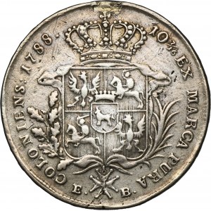 Poniatowski, Thaler Warsaw 1788 EB