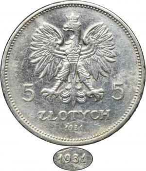 Nike, 5 gold Warsaw 1931 - RARE