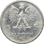 Nike, 5 zlotých Varšava 1931 - RARE