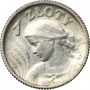 Kobieta i kłosy, 1 złoty Paryż 1924