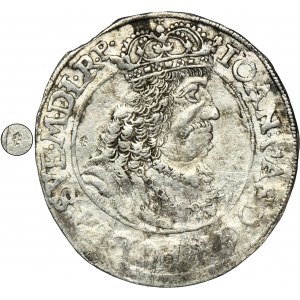 John II Casimir, 1/4 Thaler Thorn 1659 HDL - ex. Potocki