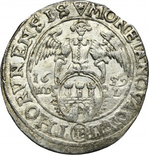 John II Casimir, 1/4 Thaler Thorn 1659 HDL - ex. Potocki