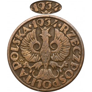 5 groszy 1934 - RZADKIE