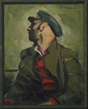 Sławomir J. Siciński, Autoportret z czerwienią