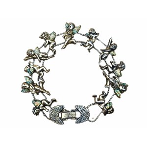 Vintage bracelet with angels TOFA