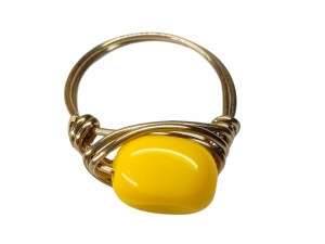 Yellow eye ring