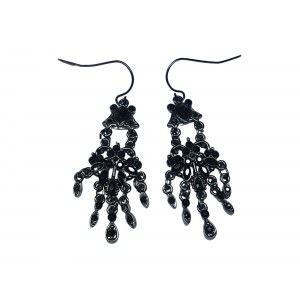 Boucles d'oreilles suspendues de style vintage