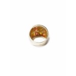 Strieborný perleťový prsteň s náušnicami a náramkom (925)