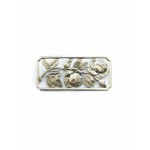 Broche en argent avec des roses (800)