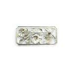 Broche en argent avec des roses (800)