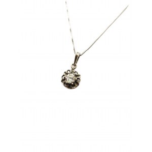 Silver necklace (925) with pendant