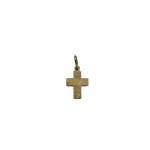 Gold cross pendant (585)