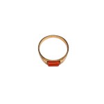 Bague en or avec corail (pr. 3), Imago Artis