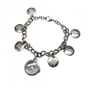 Bracelet ESPRIT avec pendentif horloge