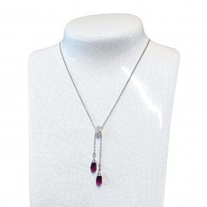 Swarovski necklace with pendants