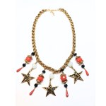 Vintage hviezdny náhrdelník