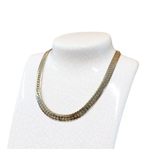 Wide weave necklace