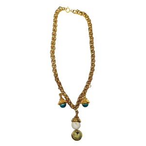 Vintage náhrdelník s přívěskem