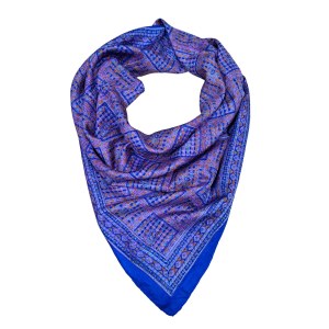 Blue shawl