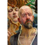 Jacek Malczewski (1854 Radom - 1929 Krakow), Self-portrait with Gorgons, 1918