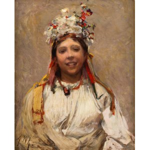 Alfred Wierusz-Kowalski (1849 Suwalki - 1915 Munich), Bride, circa 1910