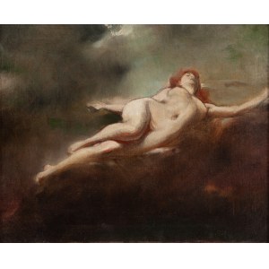 Franciszek Żmurko (1859 Lviv - 1910 Warsaw), Dreaming Dreams (Study of a Nude), ca. 1890