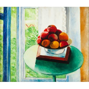 Mojżesz (Moise) Kisling (1891 Kraków - 1953 Paryż), Kompotiera z owocami (Compotier et fruits)