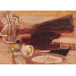 Jankiel Adler (1895 Tuszyn k. Łodzi - 1949 Aldbourne k. Londynu), Martwa natura z karafką