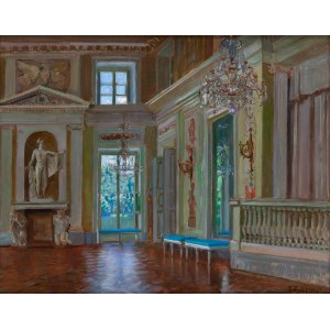 Stanisław Żukowski (1873 - 1944 ), Sala balowa w Łazienkach w Warszawie, lata 20.-30. XX w.