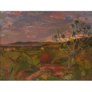 Zygmunt Landau (1898 Lodz - 1962 Tel Aviv), Landschaft aus der Provence, um 1935