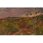 Zygmunt Landau (1898 Lodz - 1962 Tel Aviv), Landschaft aus der Provence, um 1935