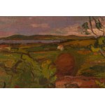 Zygmunt Landau (1898 Lodz - 1962 Tel Aviv), Landschaft aus der Provence, um 1935