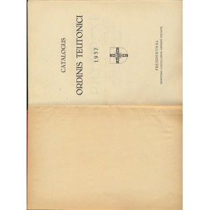 Num.spisy, Catalogus Generalis Ordinis Teutonici, Freudenthal 1937