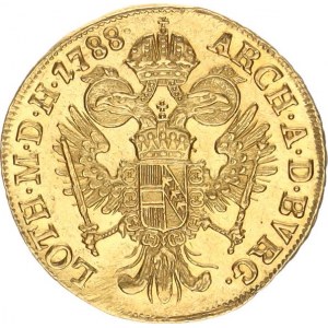 Josef II. (1765-1780-1790), Dukát 1788 E 3,438 g